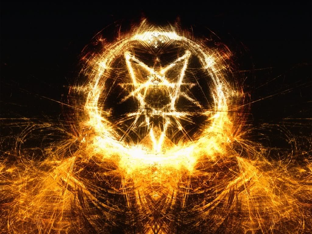 Satanic Pentagram Wallpapers 1024x768