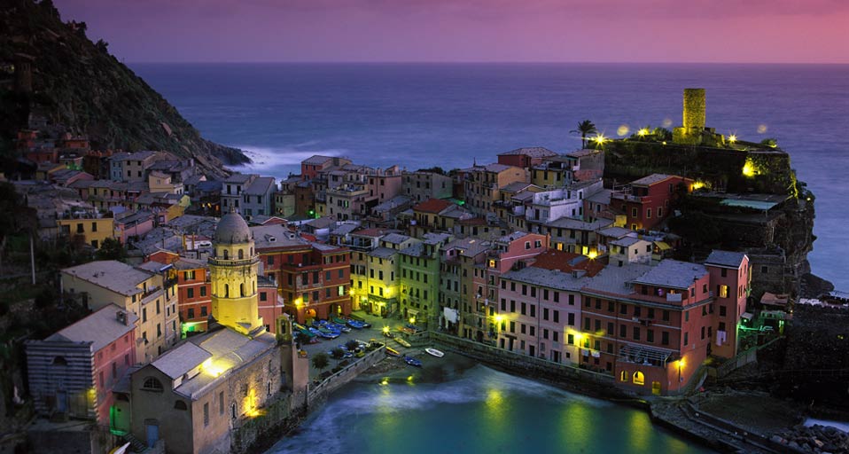 Vernazza Picturesque Town Of Located In