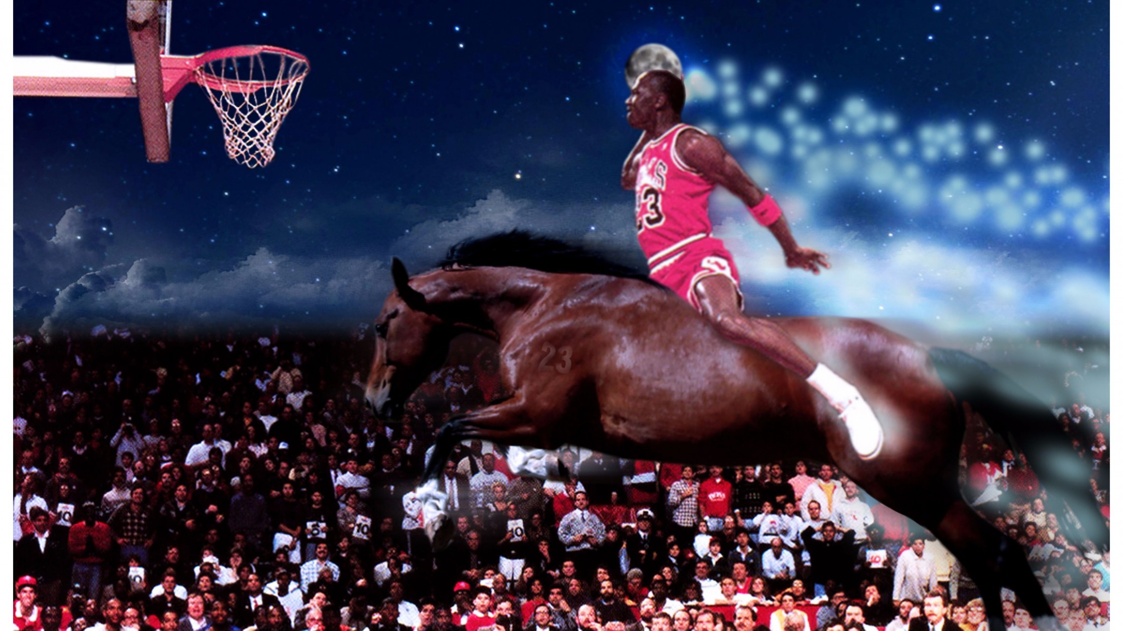 Abstract Michael Jordan 4k Wallpaper