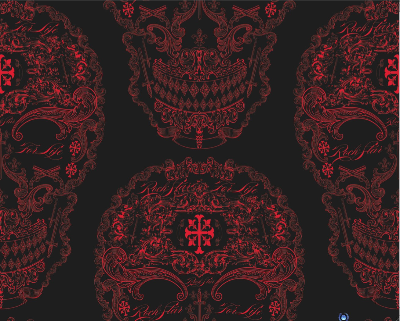 Skull Wallpaper Roll