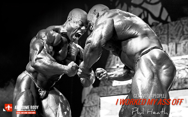 Phil Heath Mr Olympia Wallpaper I Worked My Ass Off