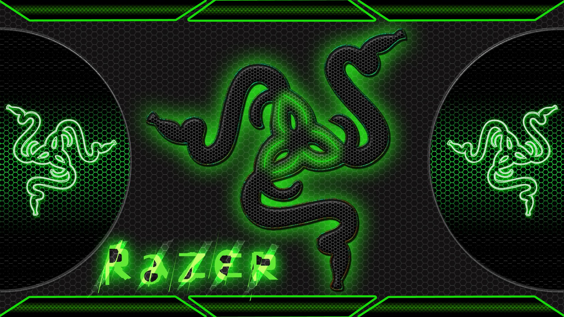 Razer Gaming Puter Game Wallpaper Background