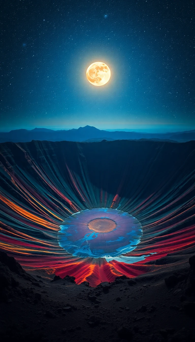 Crater Wallpaper