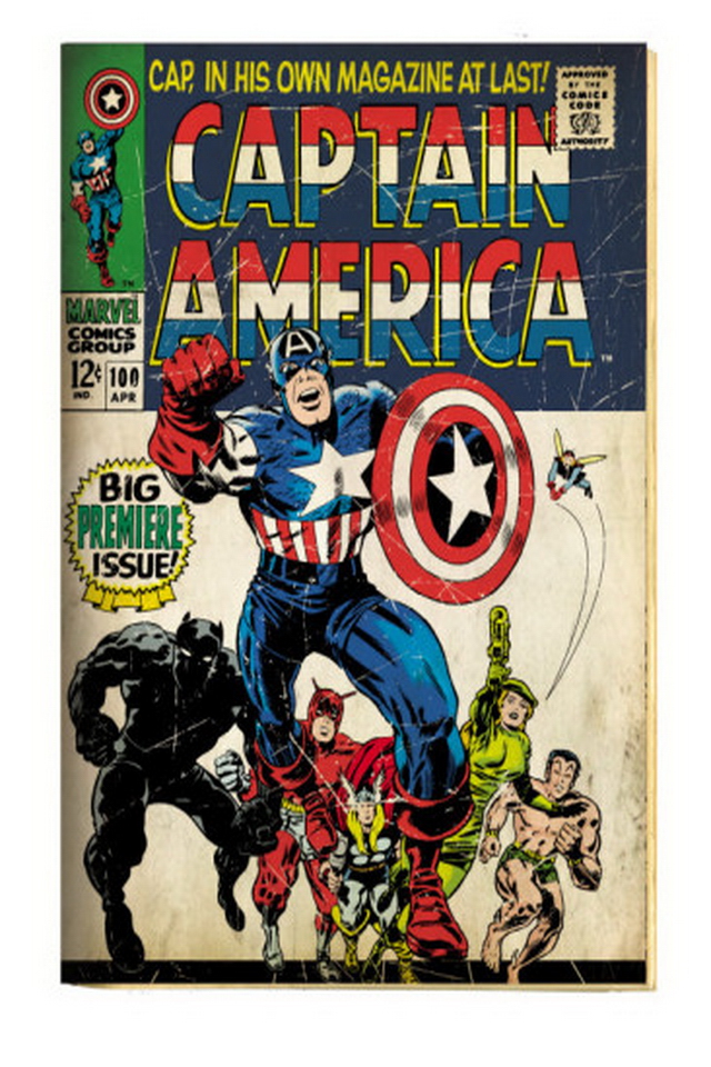 Wallpaper Archives Marvel Ics Retro Captain America Ic Book