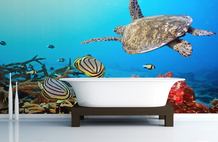 🔥 Free download Underwater Murals Sea Life Wallpaper Murals Your Way ...