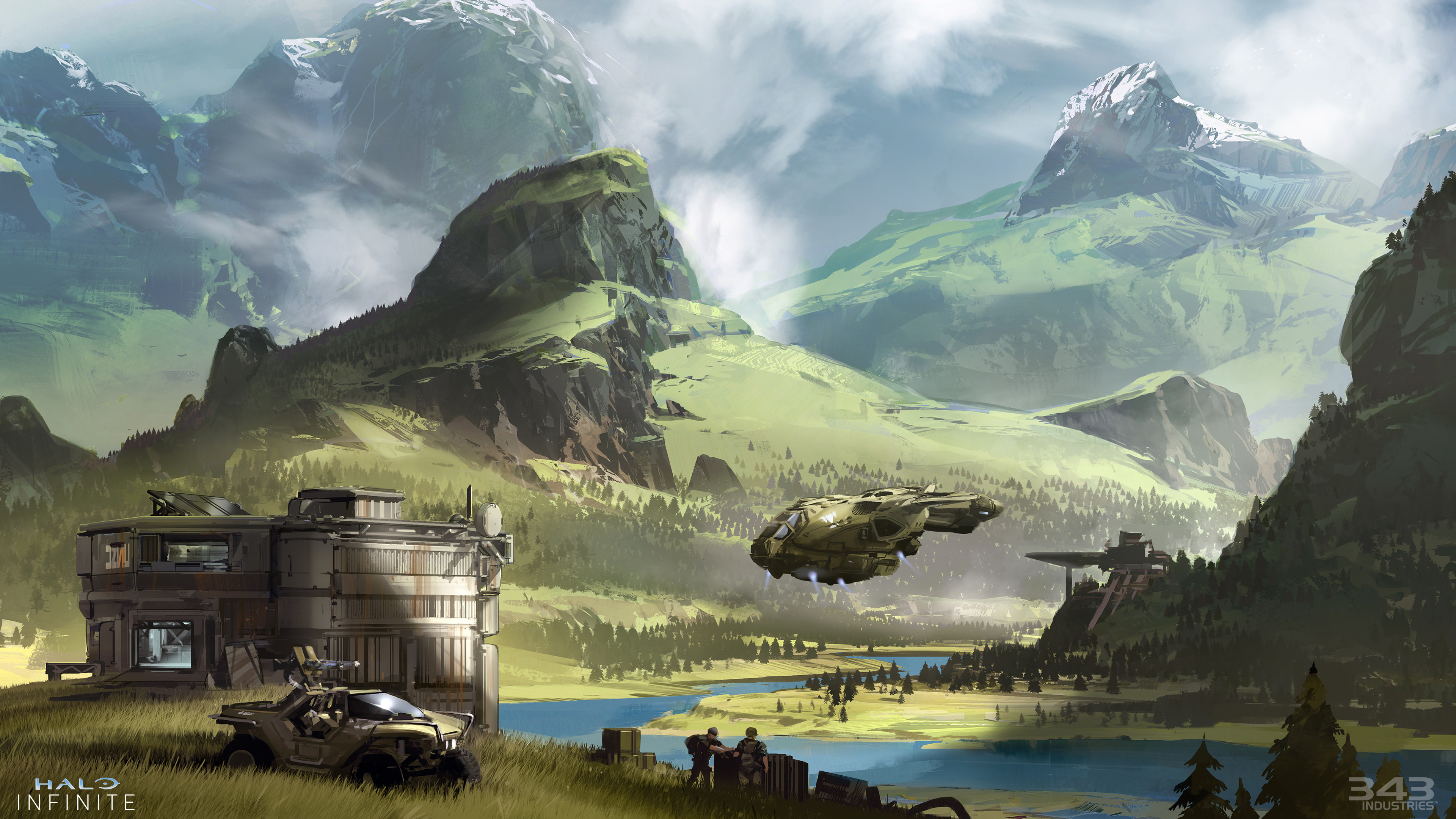 Halo Infinite HD Wallpaper And