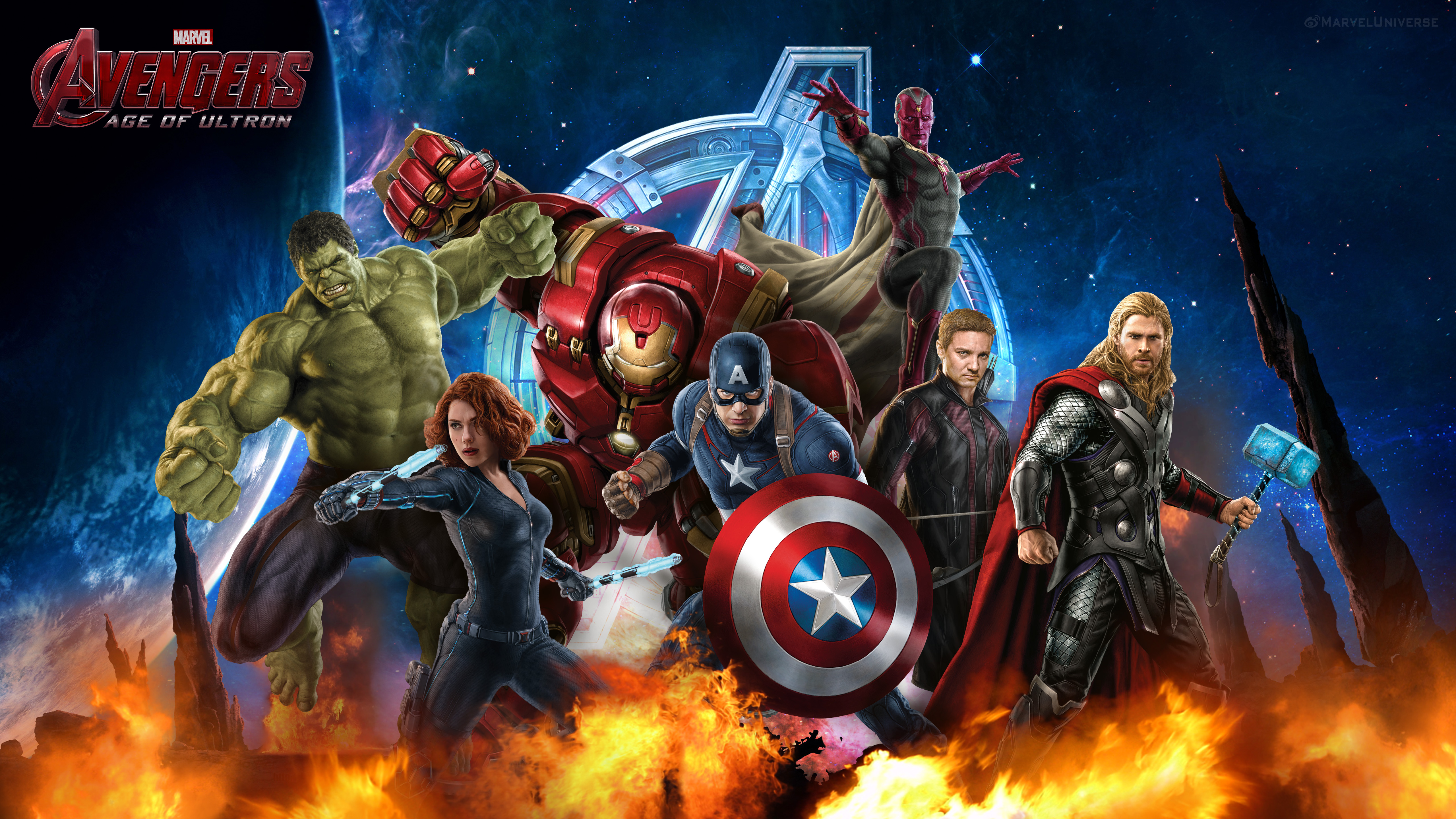 Avengers Background