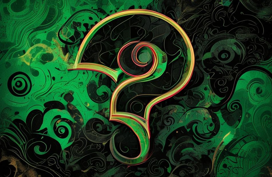 Riddler Question Mark Wallpaper