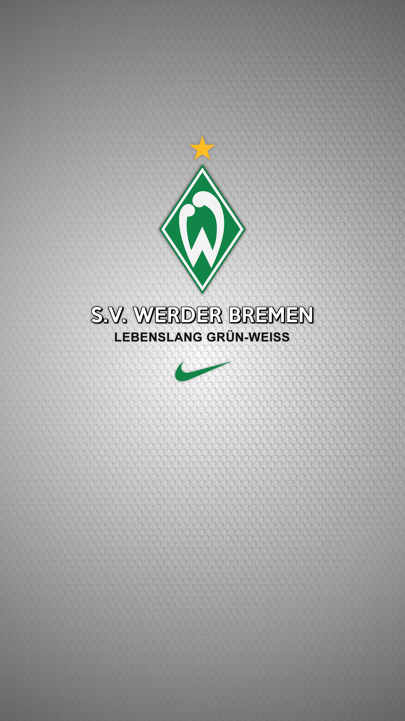 Sv Werder Bremen Logo iPhone Wallpaper In Soccer