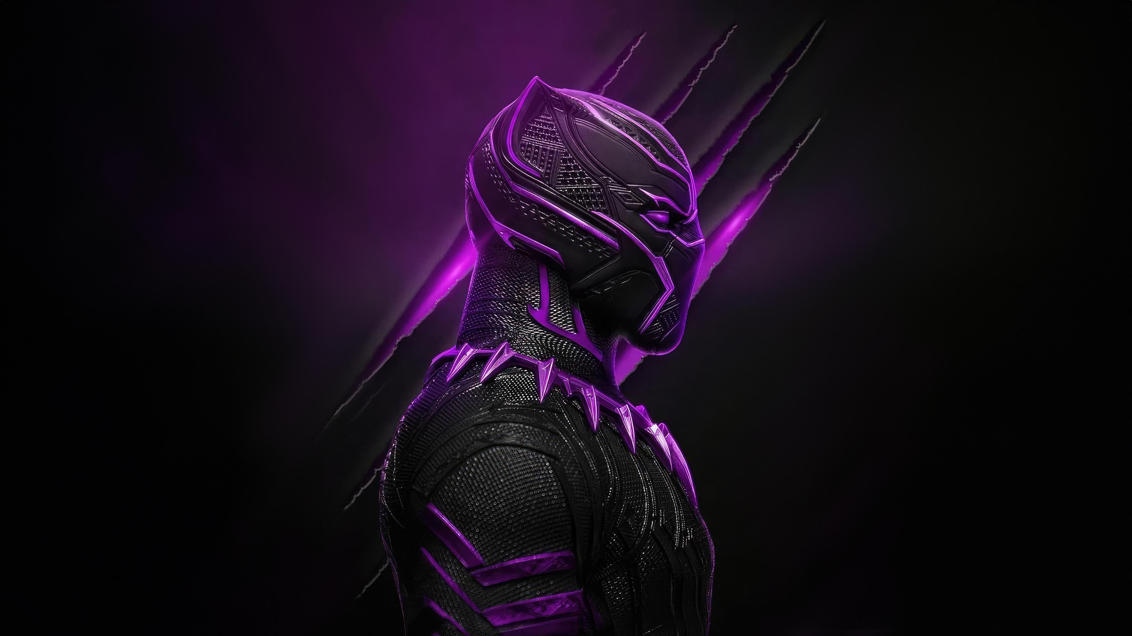 The King Of Wakanda Black Panther HD Superheroes 4k Wallpaper
