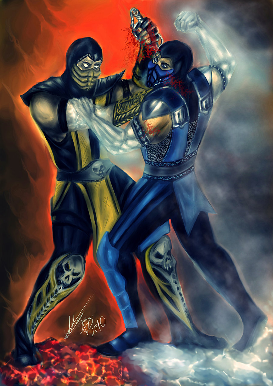 Pin Sub Zero Scorpion Kitana Mortal Kombat Fan Costumejpg Picture On