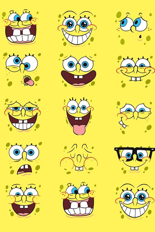 Iphone Aesthetic Cute Spongebob Wallpaper
