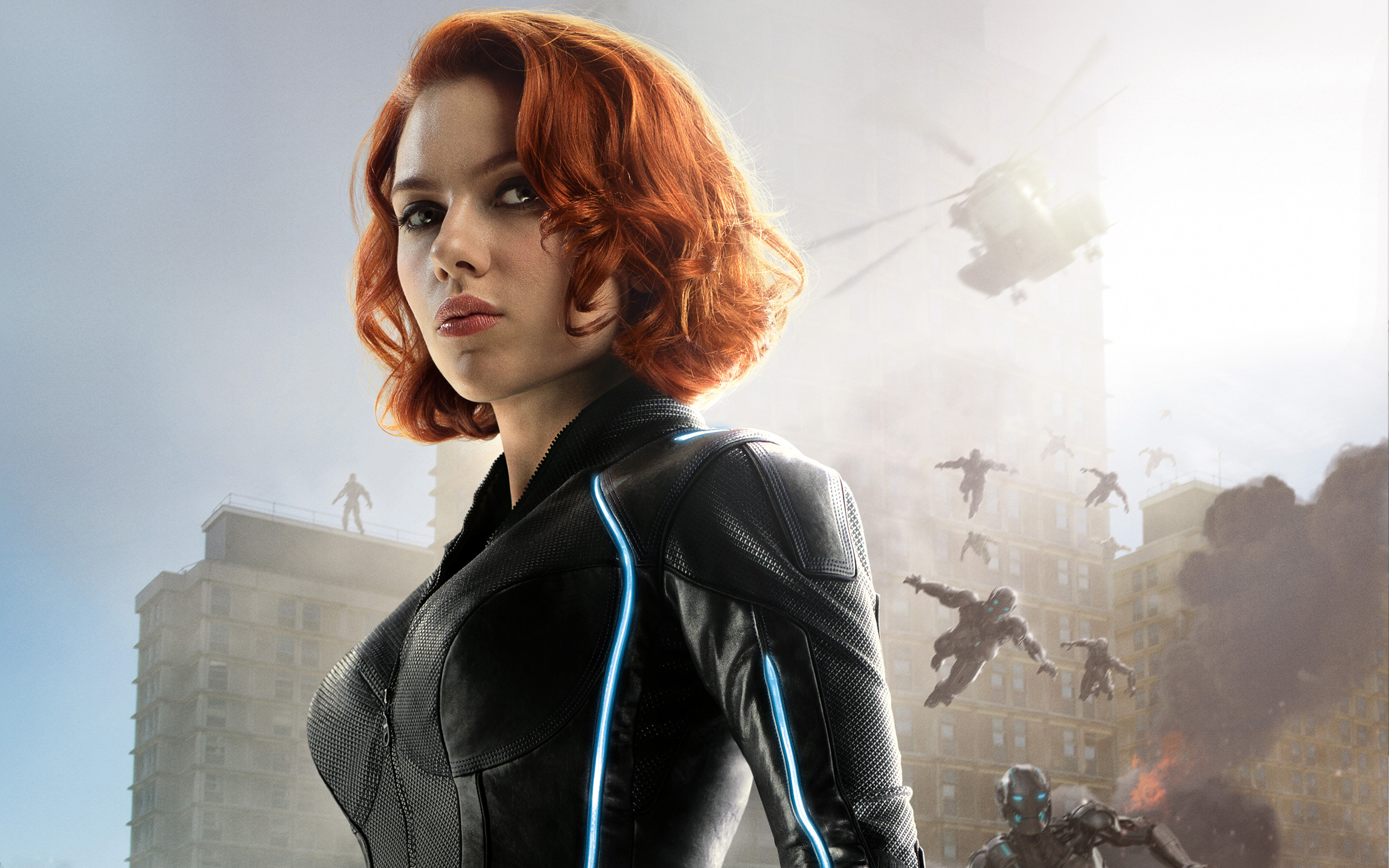 Black Widow Avengers Age of Ultron Wallpapers HD Wallpapers 2880x1800
