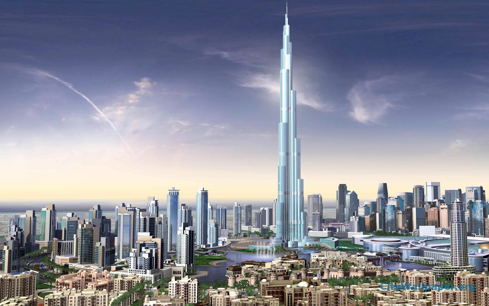 Burj Khalifa Fresh HD Wallpaper