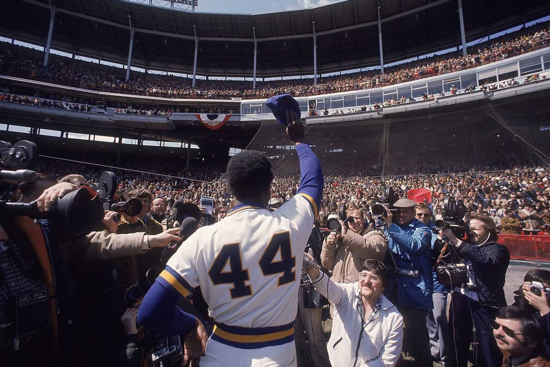 Hank Aaron Billeder Wallpaper