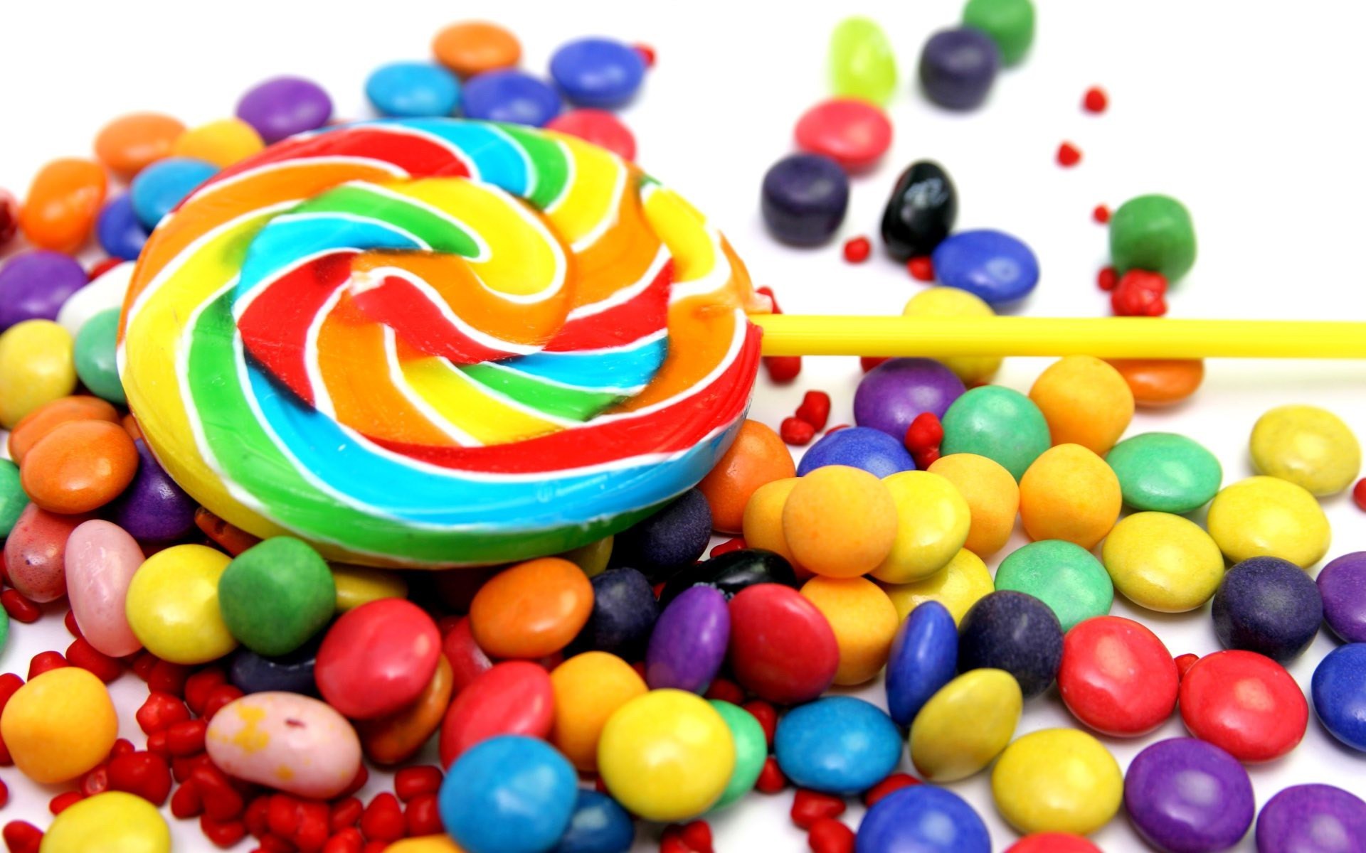 Lollipop and candy wallpaper 8672