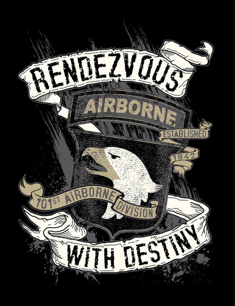 Airborne 101st shirt design by sleepydan 784x1019