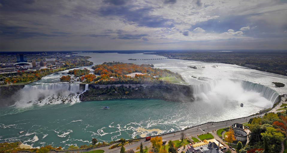 Niagara Falls Niagaraf Lle Ontario Kanada Dennis