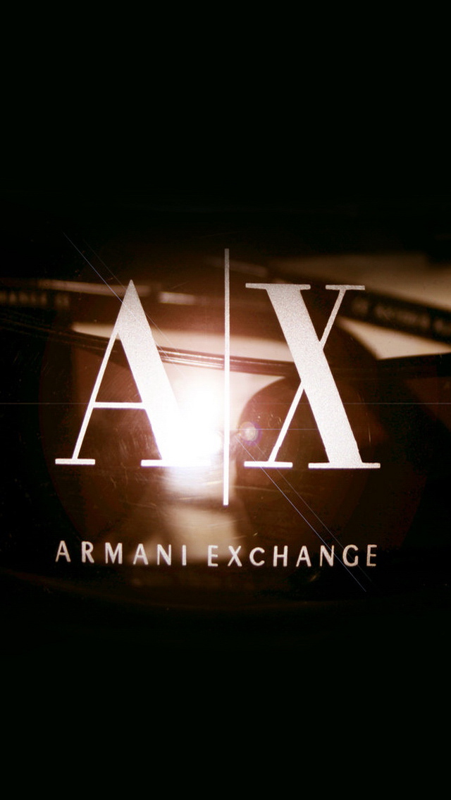 Armani Exchange iPhone Wallpaper Background Photo Image