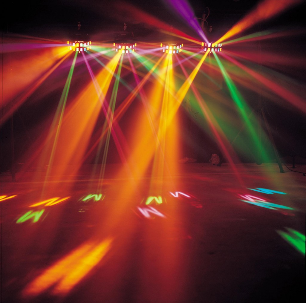 Dance Club Lights Wallpaper