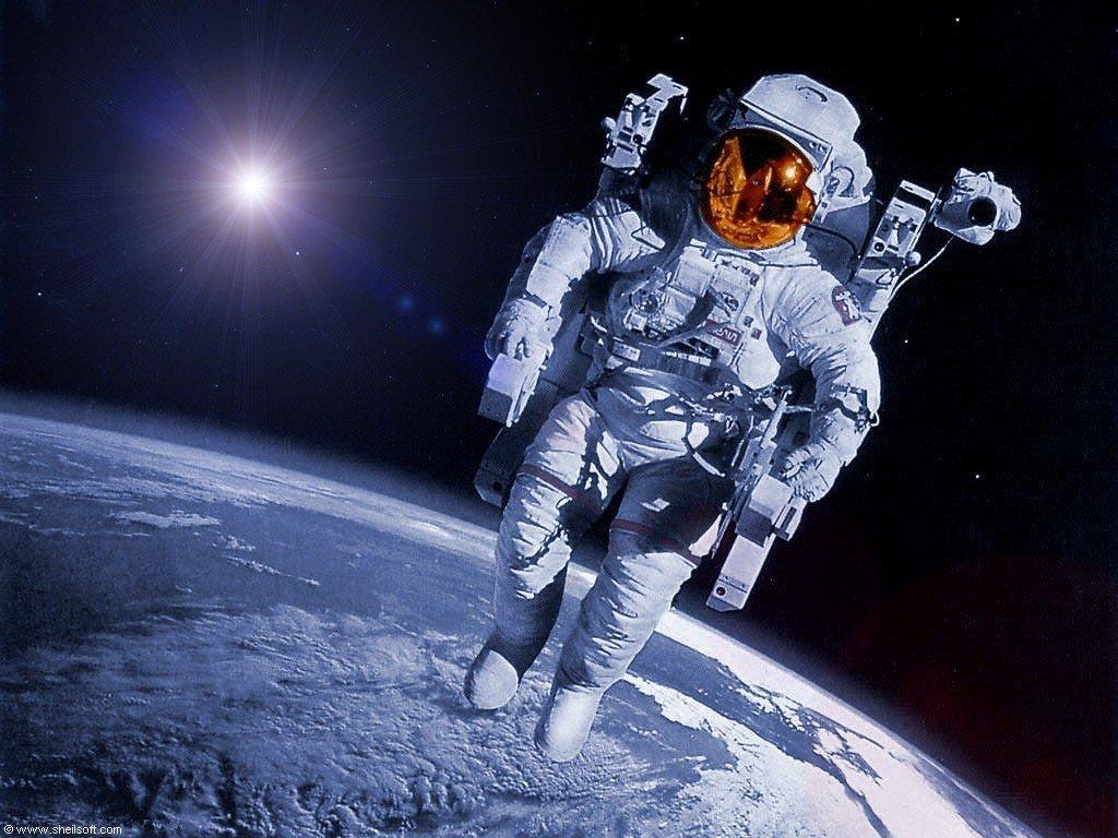 astronaut in space space wallpaper share this space desktop background 1024x768