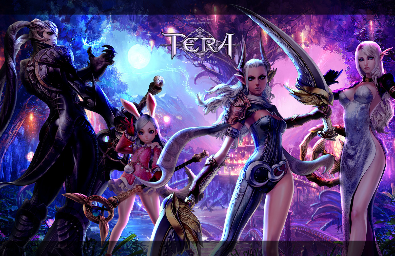 Tera Online Heroes Wallpaper Games Fantasy Mmorpg