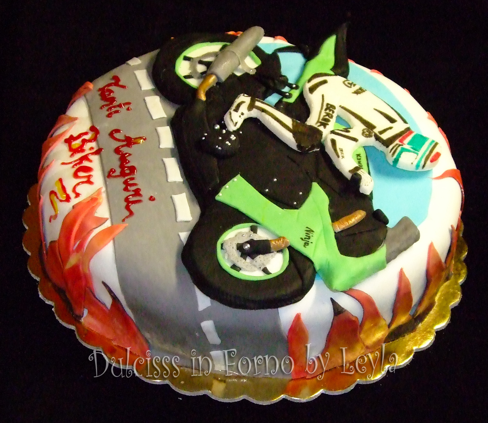 Kawasaki Ninja Warrior Cake Ideas And Designs