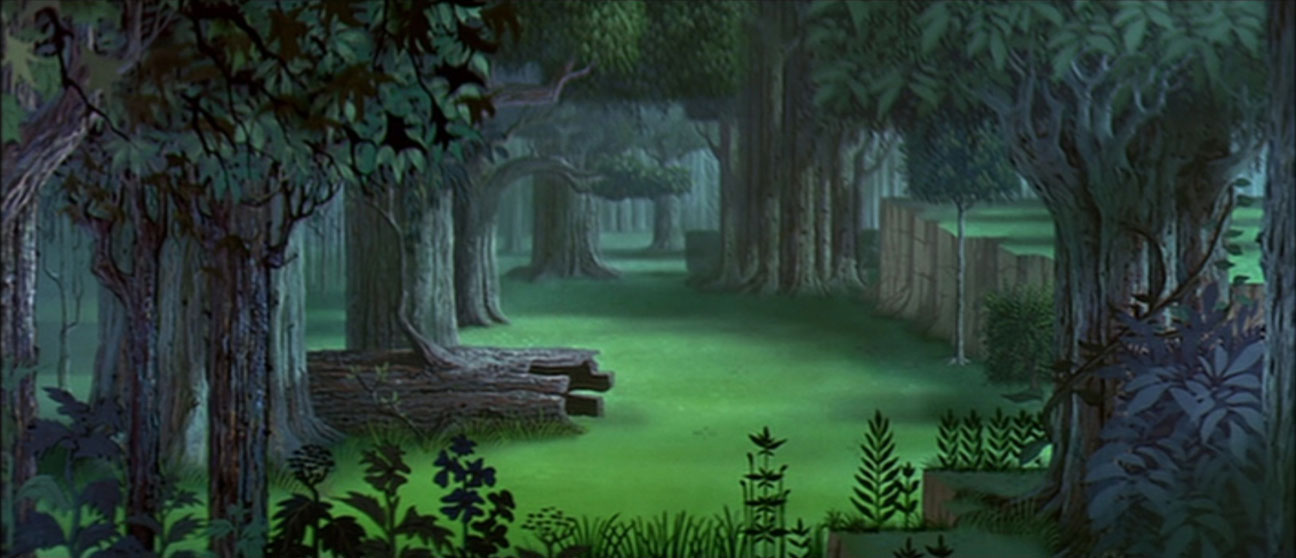 Empty Backdrop From Sleeping Beauty Disney Crossover Image