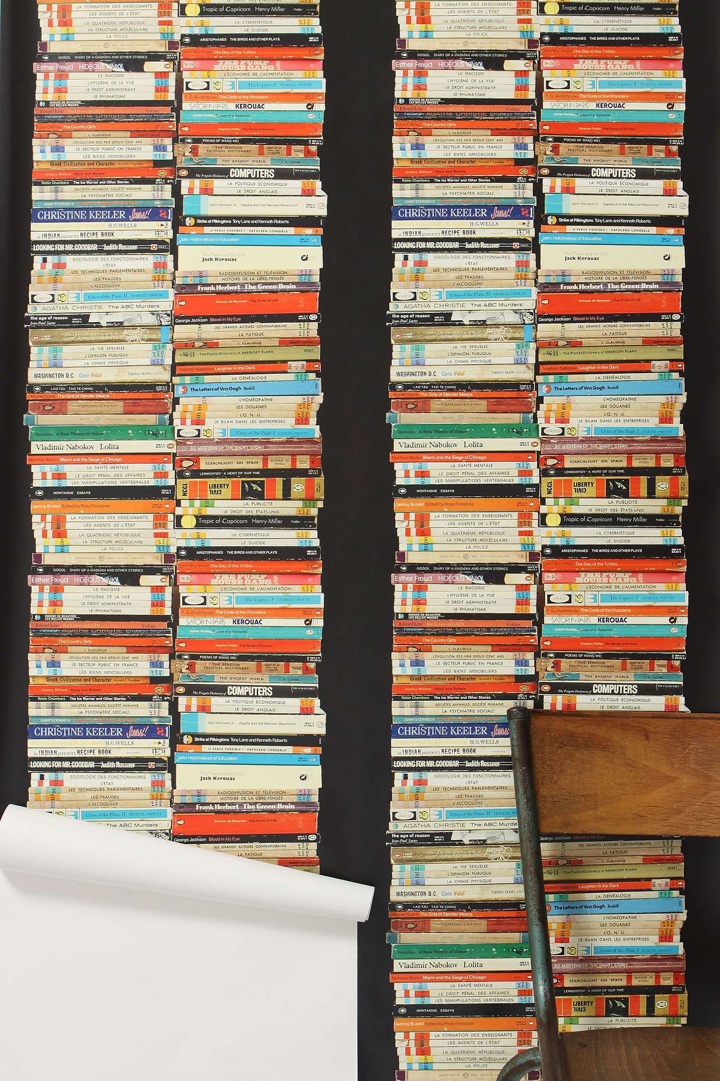 Stacked Paperback Wallpaper For The Home Anthropologie