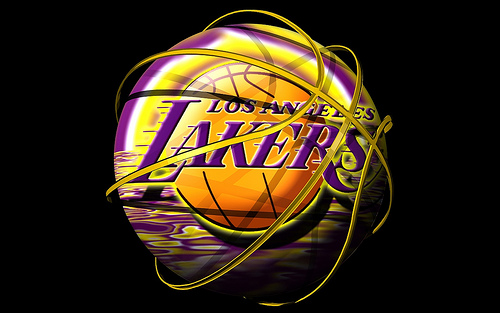 La Lakers Nba Logo Wallpaper Basketball