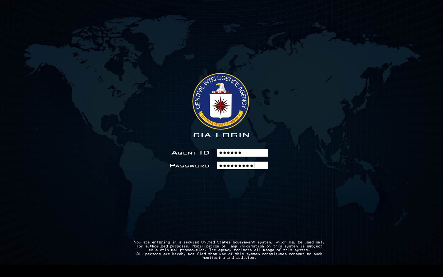 Cia Log In By Zuviox