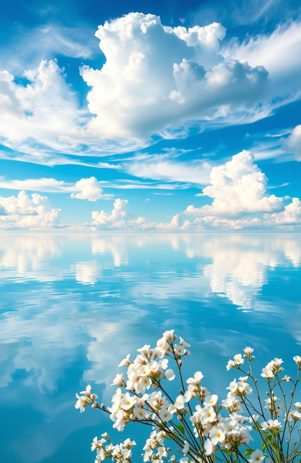 Blue And White Hd Wallpaper