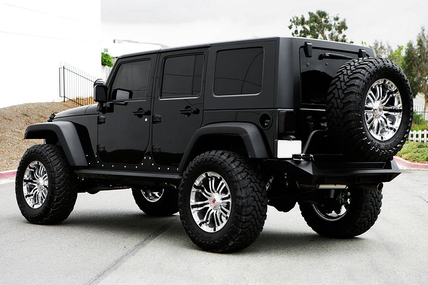 Black Jeep Wrangler Tj And Lifted