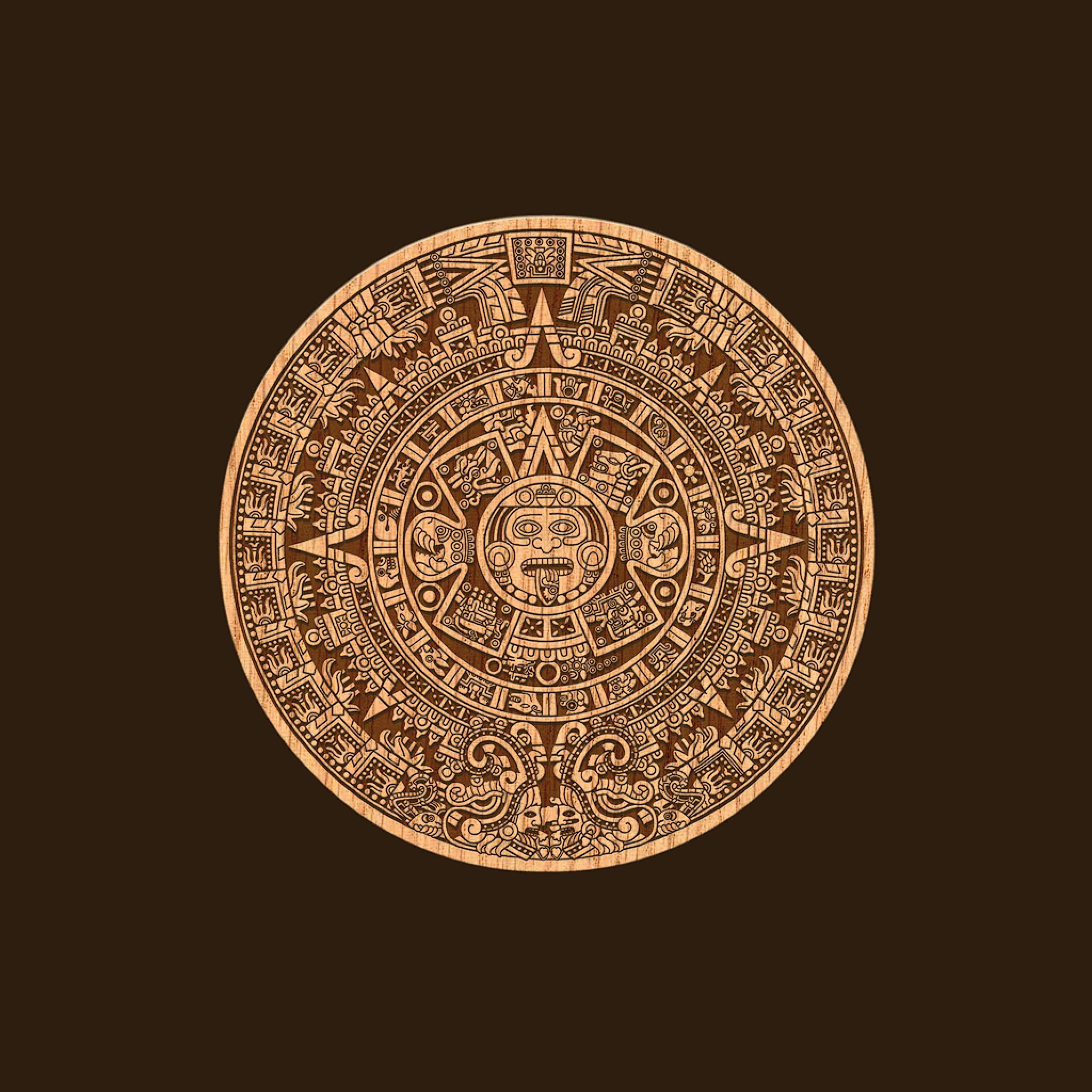 Miscellaneous Mayan Calendar Coaster iPad iPhone HD Wallpaper