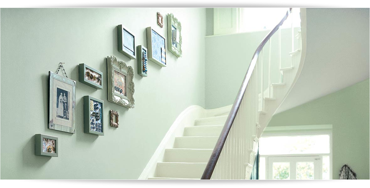 For Stairs And Landing Neutral Walls Can Easily Be Marked