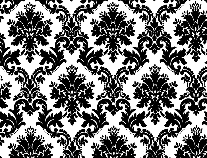 Today S Bie Is A Seamless Black And White Floral Vector Pattern