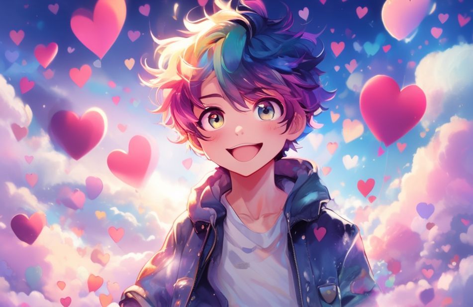 Love Anime Boy Wallpaper