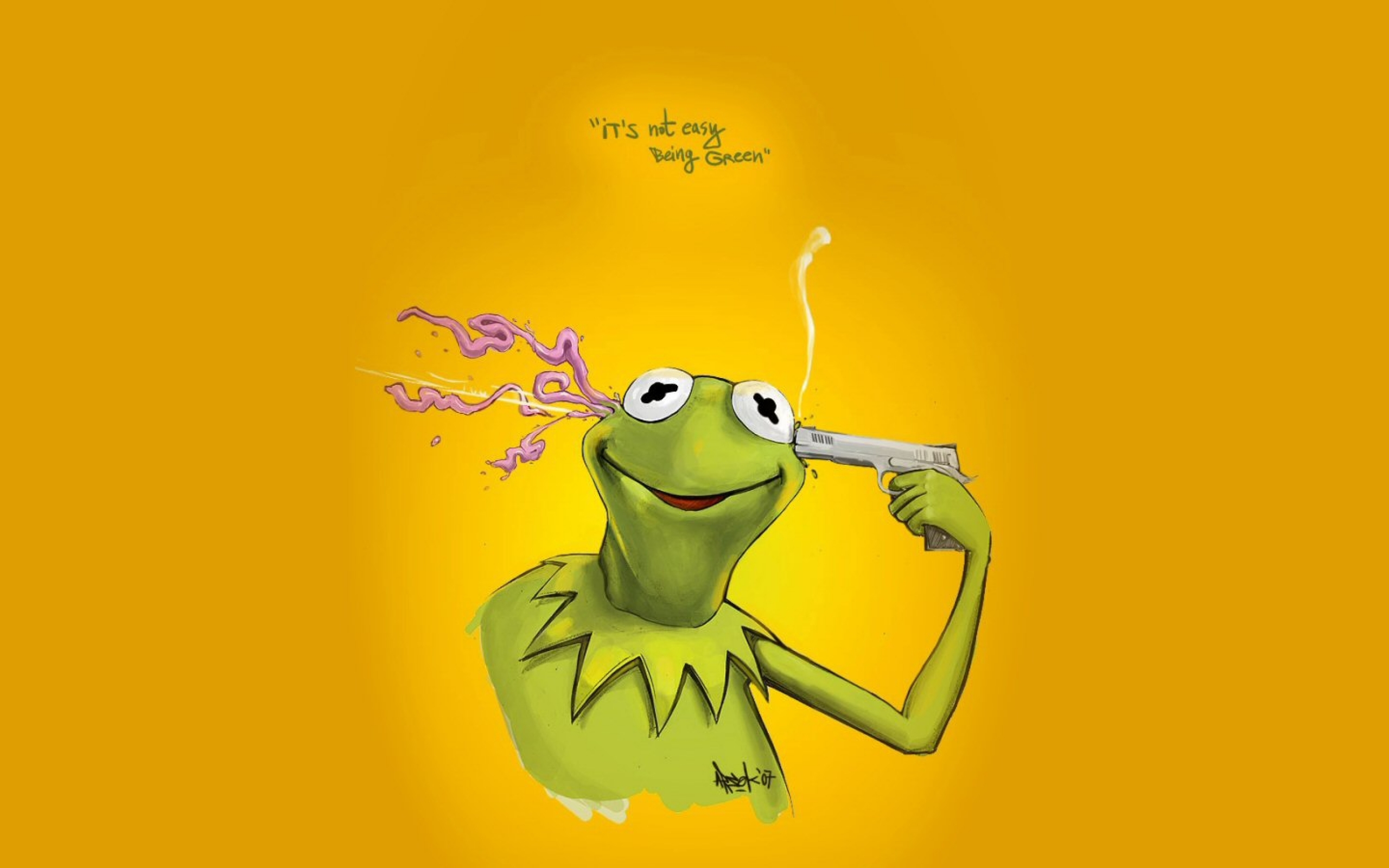 Sesame Street Kermit The Frog Wallpaper
