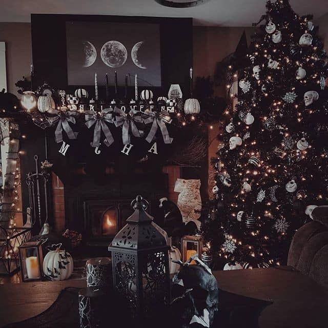 Dark Christmas Aesthetic Bmppoop Wallpaper