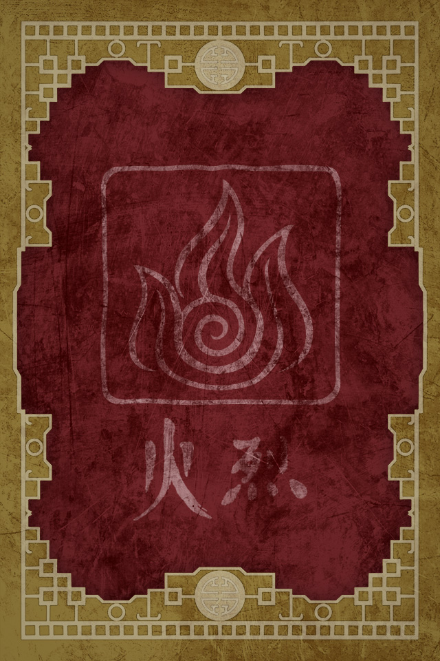 Fire from Avatar The Last Airbender iPhone by