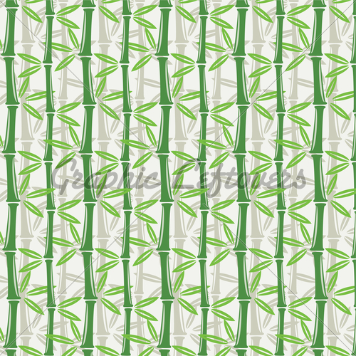 Vector Seamless Bamboo Wallpaper Gl Stock Image
