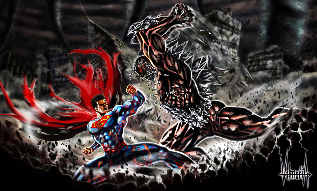 Superman Vs Doomsday By Zharpblades