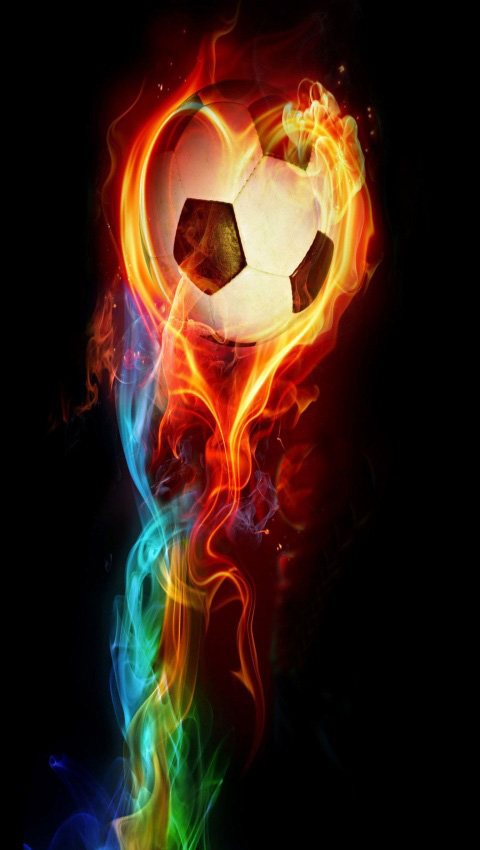 Cool Soccer Balls On Fire