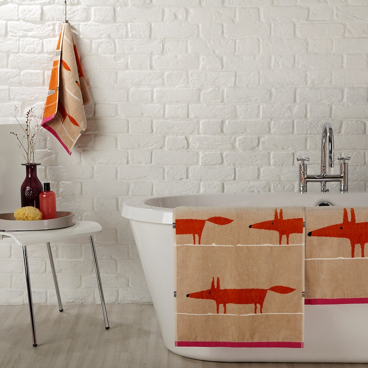 Obsessed With Foxes Scion Mr Fox Towels