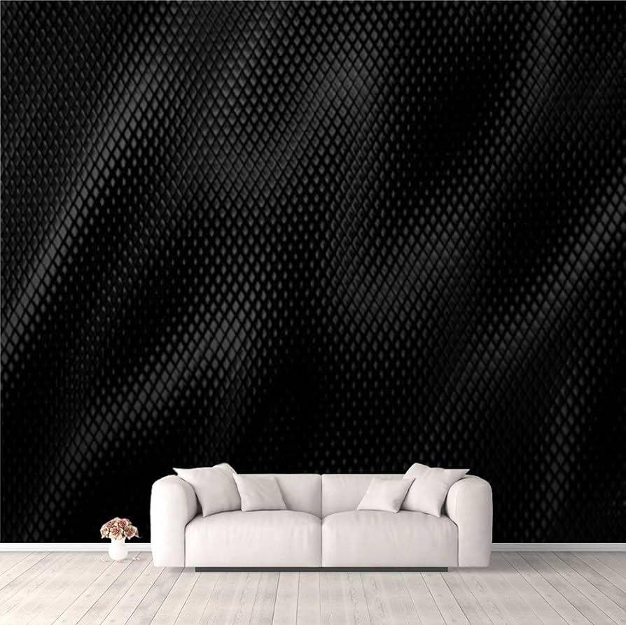 Amazon 3d Wallpaper Elegant Black Abstract Design Modern