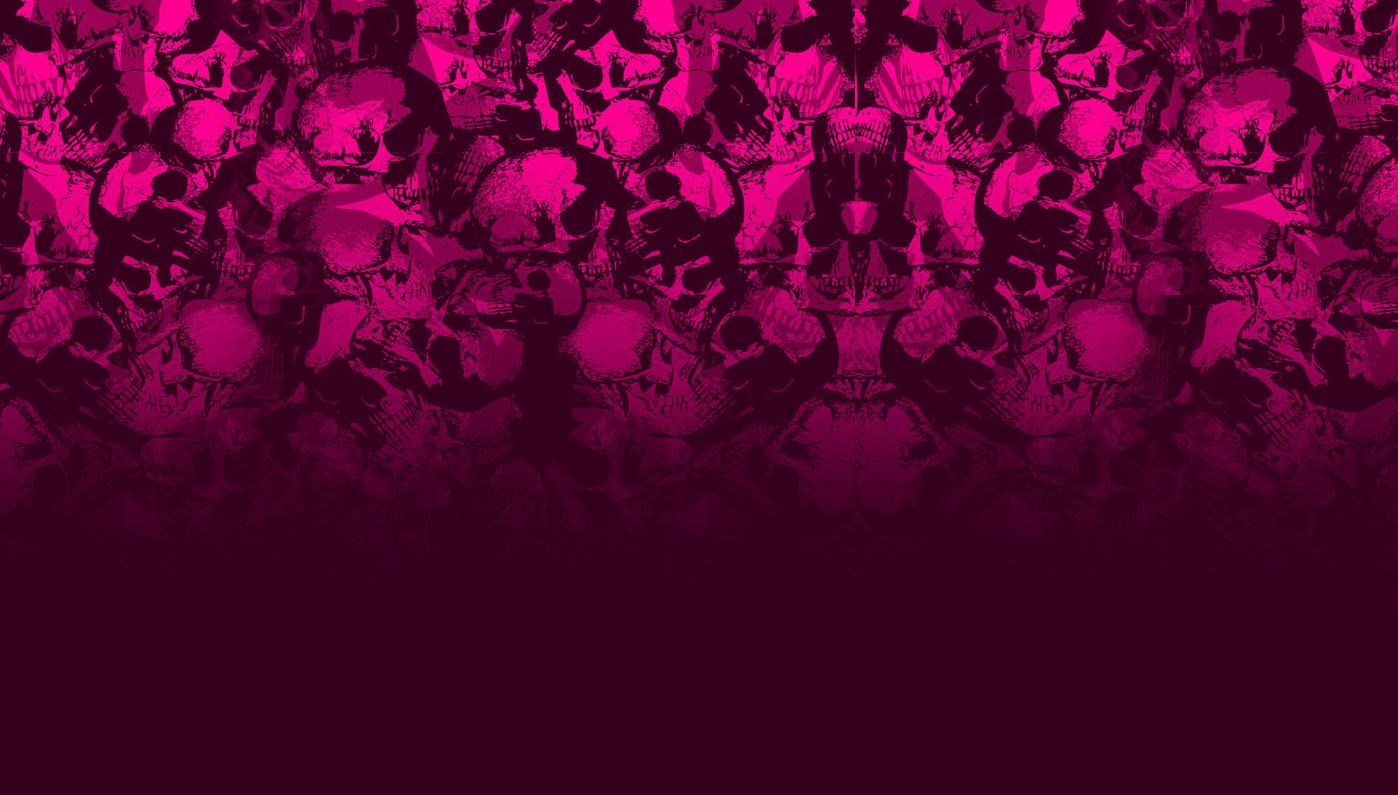 Pink Skulls Background Pink Skulls Theme for