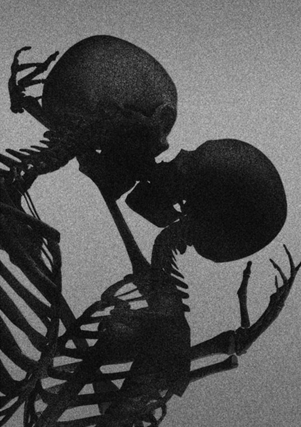 Bone Kiss By David Mcburney Black Aesthetic