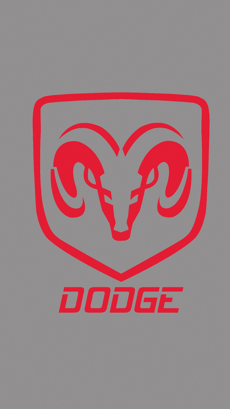 Your iPhone 6s HD Dodge Logo Wallpaper