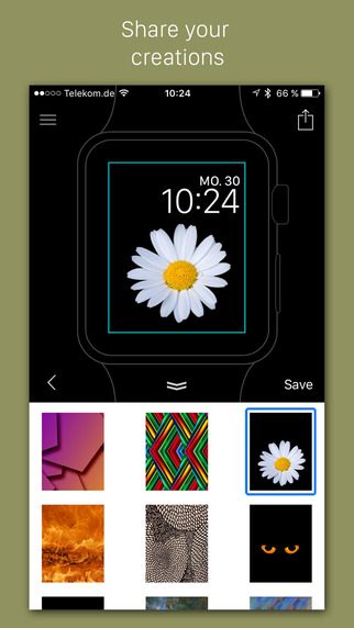 Faces Custom Background For The Apple Watch Photo Face On