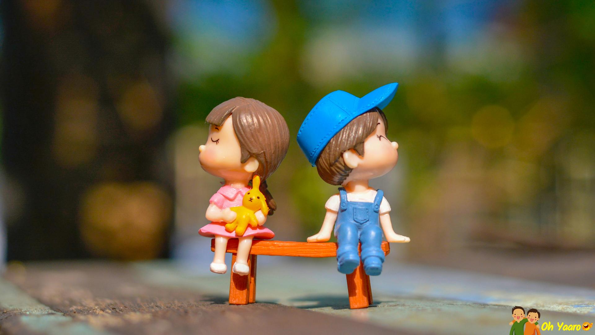 Cute Couple Wallpaper Cartoon Pic
